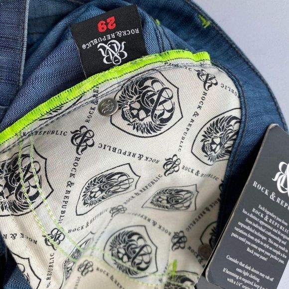 ROCK & REPUBLIC Flare Jeans NWT - Picture 5 of 8